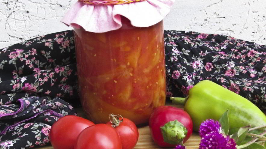 Рецепт лечо с помидорами и перцем