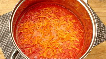 Рецепт лечо с помидорами, перцем и морковью