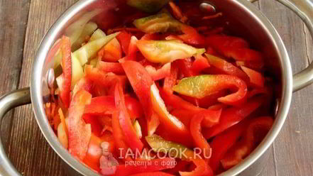 Рецепт лечо с рисом