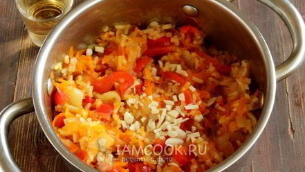 Рецепт лечо с рисом