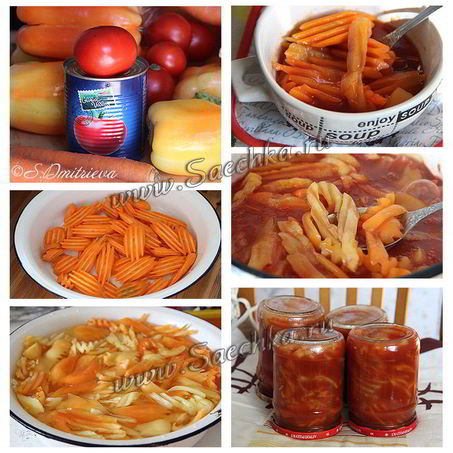 Рецепт Лечо с томатной пастой