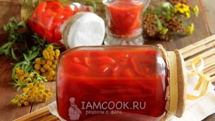 Рецепт лечо с томатным соком