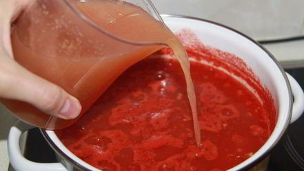 Рецепт лечо с виноградным соком