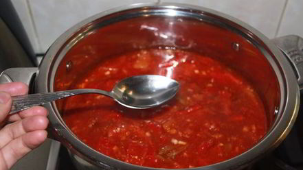 Рецепт лечо с виноградным соком