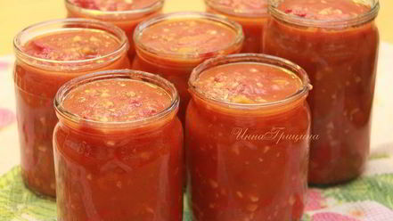 Рецепт лечо с виноградным соком