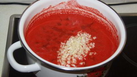 Рецепт лечо с виноградным соком