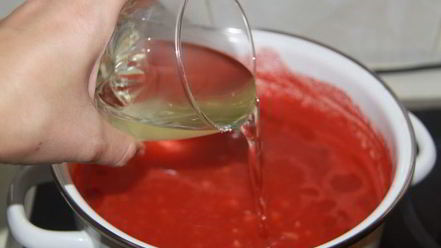 Рецепт лечо с виноградным соком