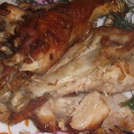Рецепт Плеча индейки жареное
