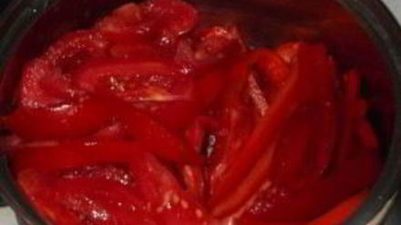Рецепт помидорного лечо