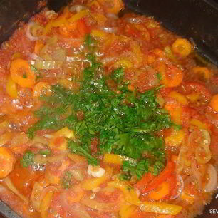 Рецепт Салата-лечо на зиму