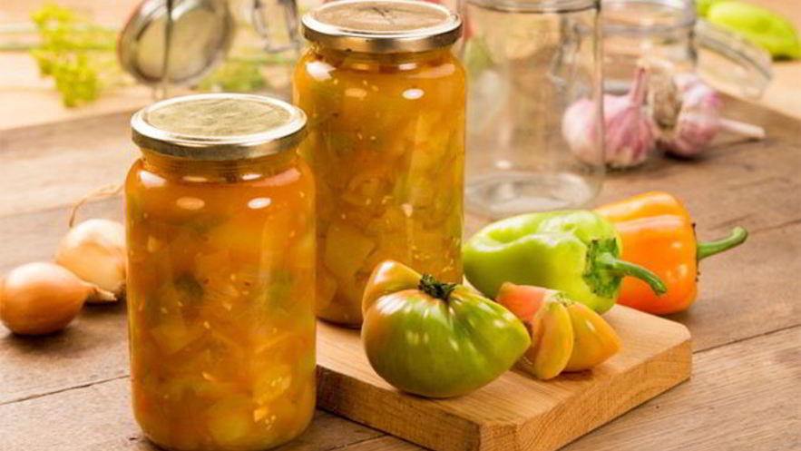 Рецепт зеленого лечо