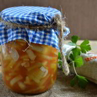 Рецепт Лука в томатной заливке на зиму