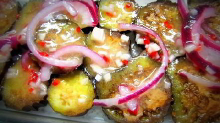 Рецепт баклажанов маринованных