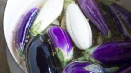 Рецепт быстрых маринованных баклажанов