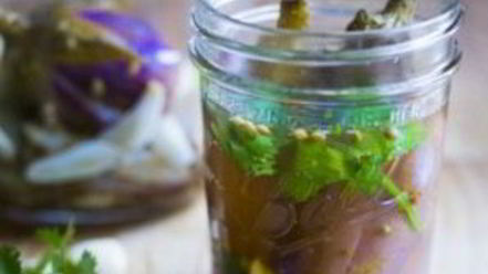 Рецепт быстрых маринованных баклажанов