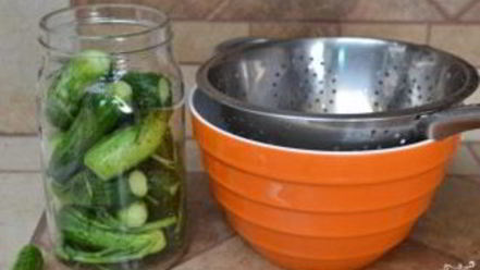 Рецепт быстрых маринованных огурцов