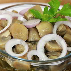 Рецепт Быстрых маринованных шампиньонов