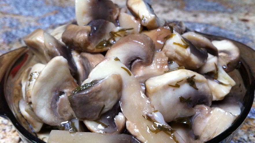 Рецепт грибочков маринованных