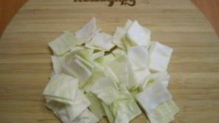 Рецепт капусты, маринованной кусочками со свеклой