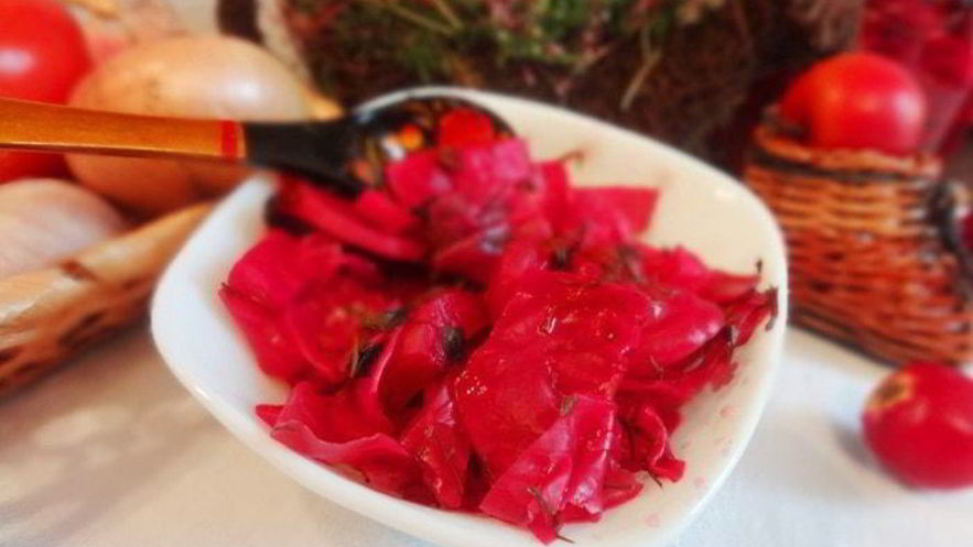 Рецепт капусты, маринованной по-грузински