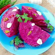 Рецепт Капусты по-грузински со свеклой