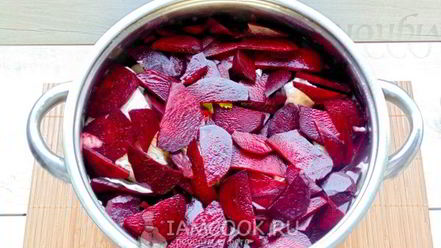 Рецепт капусты по-грузински со свеклой