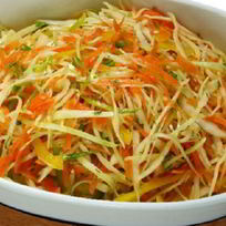 Рецепт Маринованной капусты с болгарским перцем