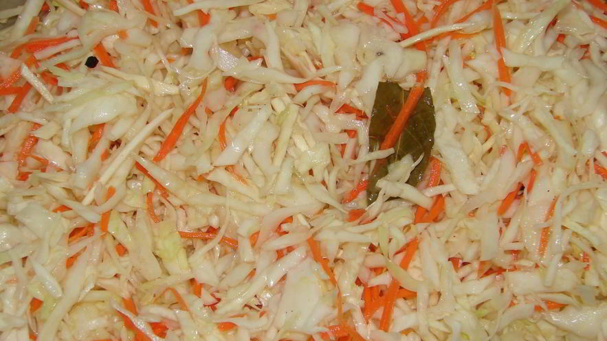 Рецепт маринованной капусты с хреном