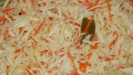 Рецепт маринованной капусты с хреном