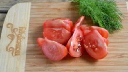 Рецепт маринованной капусты с помидорами