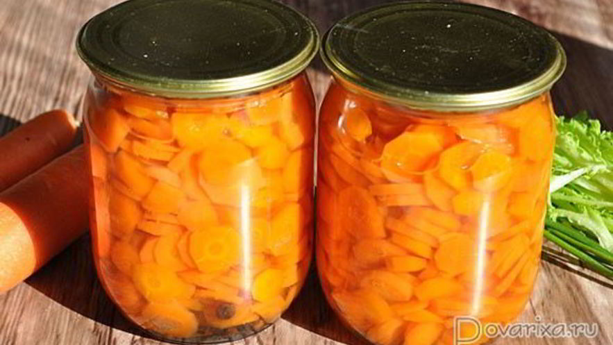Рецепт маринованной моркови на зиму