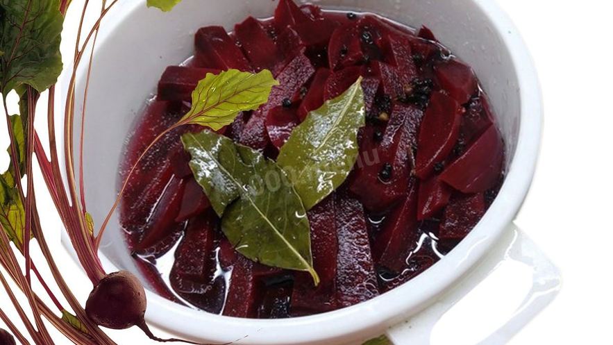 Рецепт маринованной свеклы острой