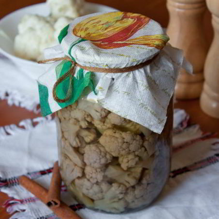 Рецепт Маринованной цветной капусты