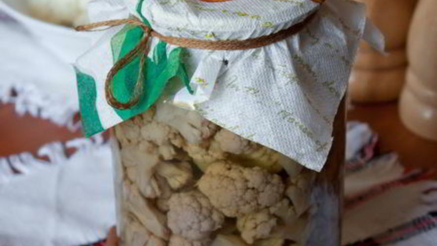 Рецепт маринованной цветной капусты