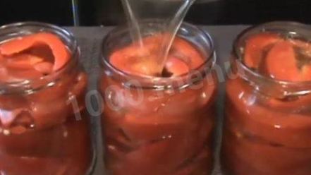 Рецепт маринованного болгарского перца без стерилизации