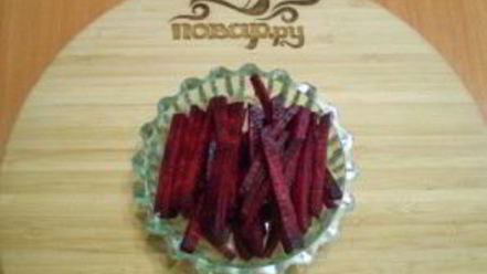 Рецепт маринованного лука со свеклой на зиму