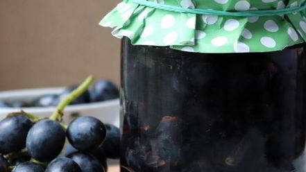 Рецепт маринованного винограда на зиму без стерилизации