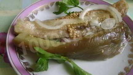 Рецепт Маринованных баклажанов