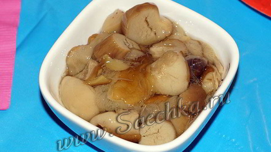 Рецепт маринованных грибов