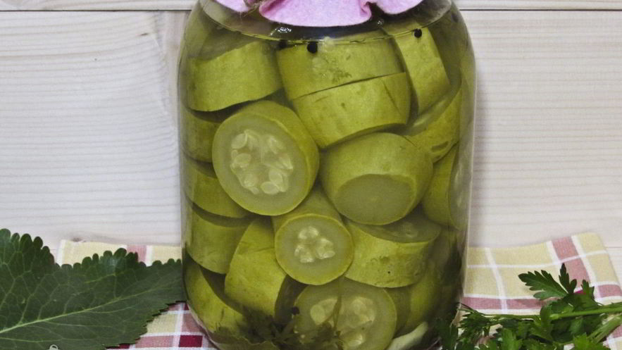 Рецепт маринованных кабачков на зиму