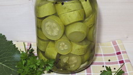 Рецепт маринованных кабачков на зиму