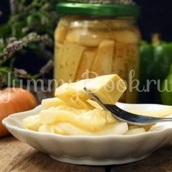 Рецепт Маринованных кабачков с кетчупом Чили