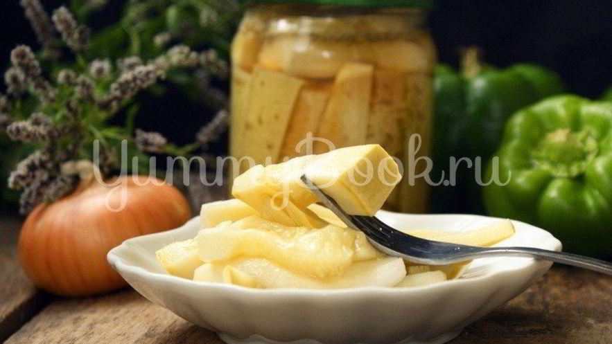 Рецепт маринованных кабачков с кетчупом чили