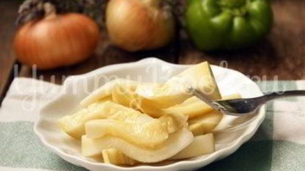 Рецепт маринованных кабачков с кетчупом чили