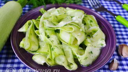 Рецепт Маринованных кабачков с зеленью