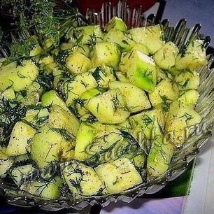 Рецепт Маринованных кабачков