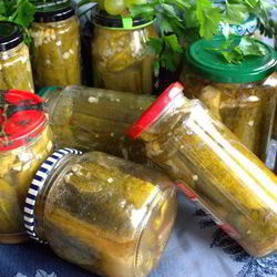 Рецепт Маринованных огурцов с горчицей