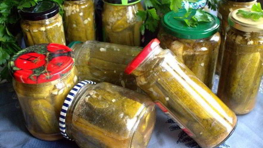 Рецепт маринованных огурцов с горчицей