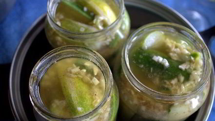 Рецепт маринованных огурцов с горчицей