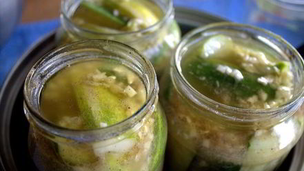 Рецепт маринованных огурцов с горчицей